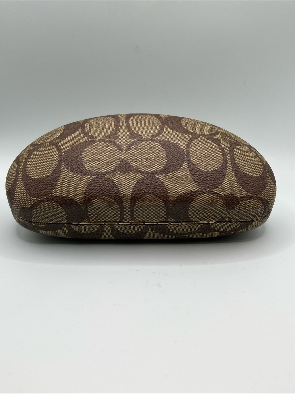 ✨ Authentic Coach Signature Monogram Hard Eyewear Case ✨
